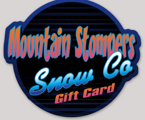 Mountain Stompers Gift Card